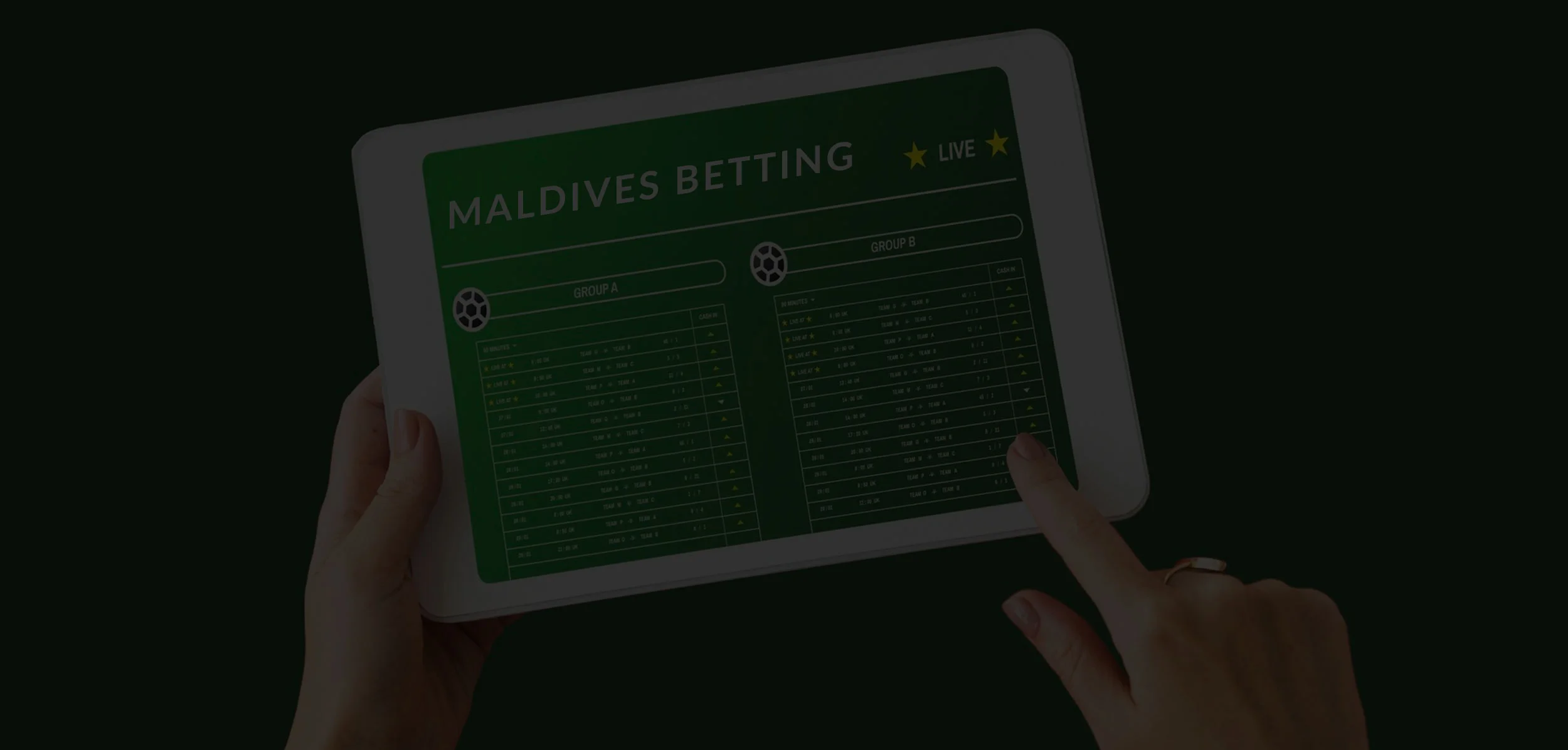 Maldives Betting Home Slider